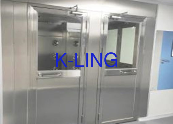 Tipo personalizado PLC do túnel do chuveiro de ar das pessoas e tela táctil controlado