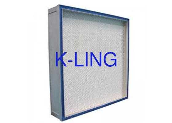 EN médico 1822 sistema do filtro de H13 do selo do gel do PBF/H14 HEPA para o quarto desinfetado