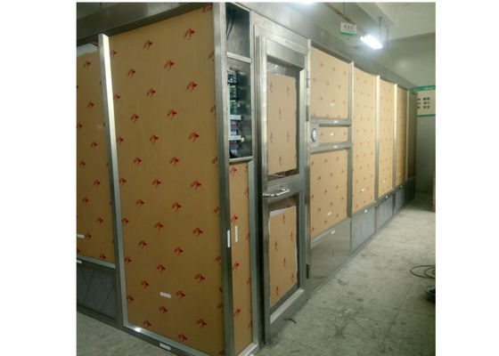 Padrão de aço inoxidável do quarto desinfetado PBF de Softwall da parede do plexiglás do quadro