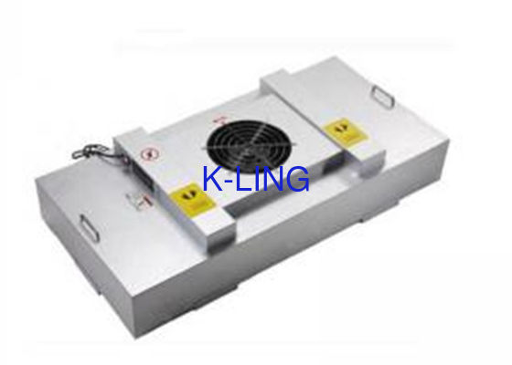 Manualmente a unidade de filtro FFU do fã do quarto desinfetado de 800m3/H 110V 50Hz personalizou o tamanho