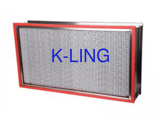 Colagem vermelha de alta temperatura do silicone do filtro de exaustão da fornalha do cozimento de 250 ℃