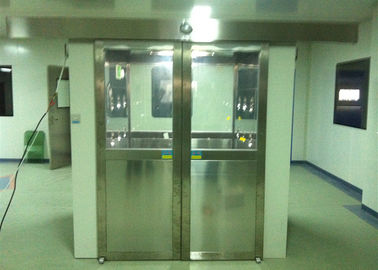 Lado três que funde o sistema farmacêutico de aço inoxidável 380V 60HZ do chuveiro de ar da sala de limpeza