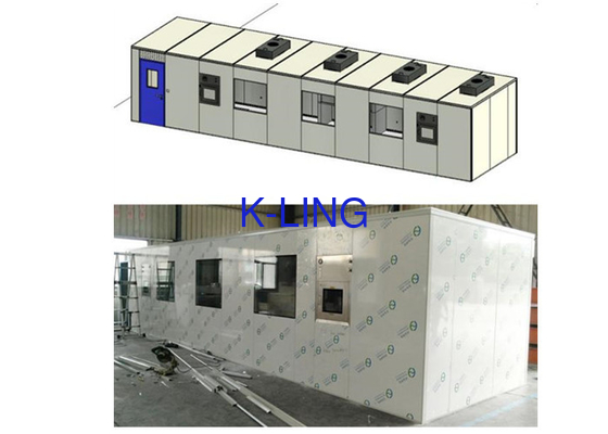 ISO Turnkey modular portátil de Filiter H14 do projeto do quarto desinfetado